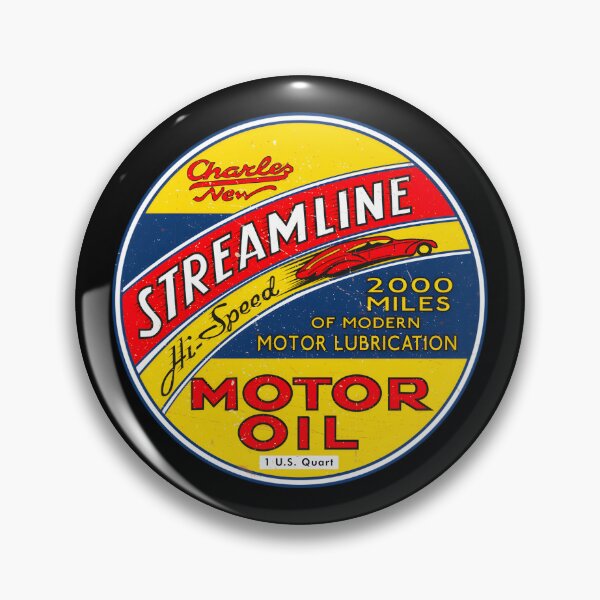 Item preview, Streamline Motor Oil Retro Classic 		 designed and sold by yxkvfuigqw8.
