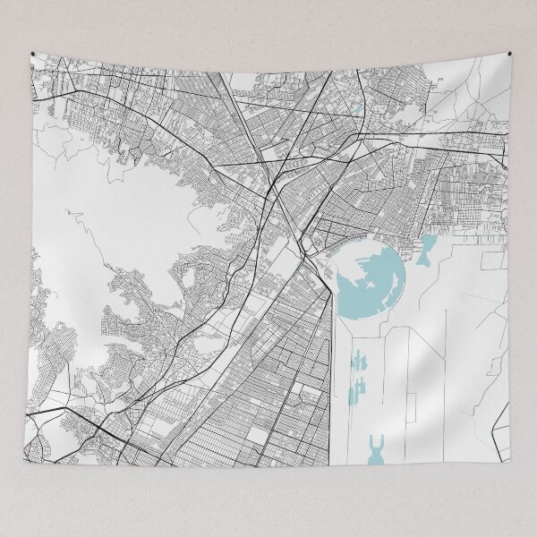 Item preview, Ecatepec City Map of Mexico - Circle designed and sold by deMAP.