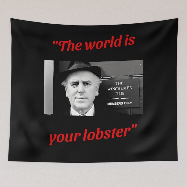 Item preview, The World Arthur Daley Minder The World Is Your Lobster Winchester Club designed and sold by Laramobert.