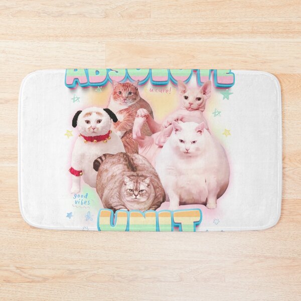 Item preview, Funny Cat Meme Absolute Unit designed and sold by RebeccaLittlee.
