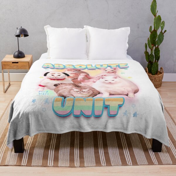 Item preview, Funny Cat Meme Absolute Unit designed and sold by RebeccaLittlee.