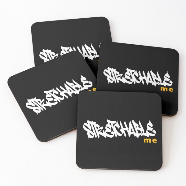 Item preview, Stretchable Me – Bold Urban Streetwear Typography Design designed and sold by downUnderInk.