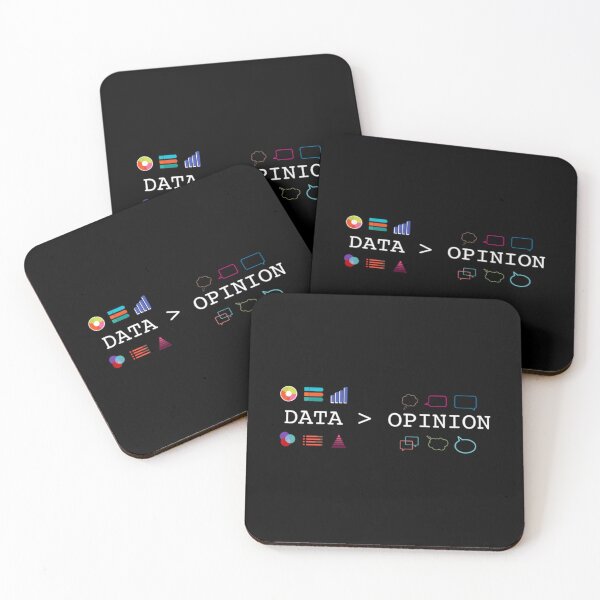 Item preview, Data Science And Statistics - Data Is Greater Than Opinion - Data Scientists And Statisticians Designs  	 designed and sold by peacoyxnib2.