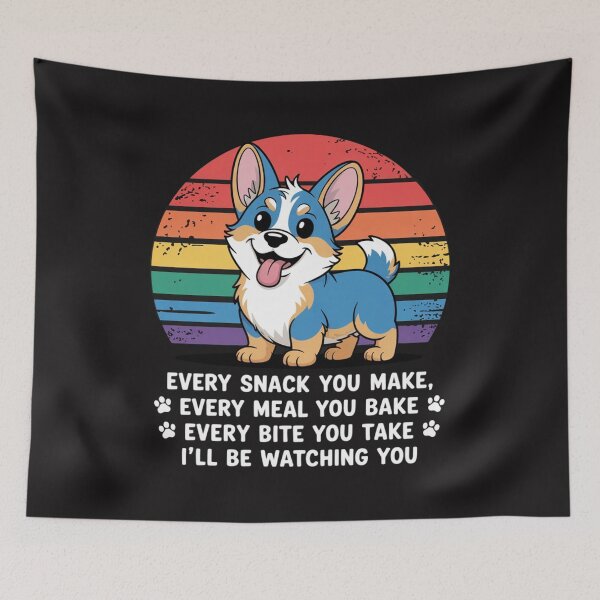 Item preview, Every Snack Blue Merle Corgi Lover designed and sold by Ikwalima.