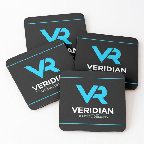 Item preview, Veridian VR Logo – Futuristic Tech Neon Design Poster designed and sold by NakanoChikaoco1.