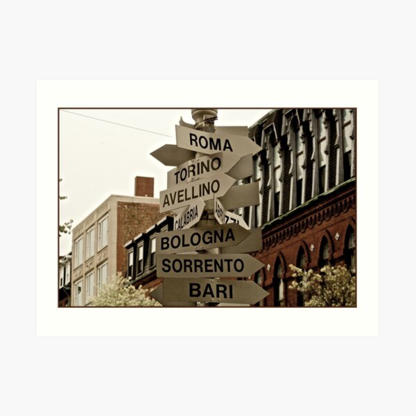 North End Arrows Art Print