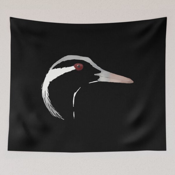 Item preview, Retrato de Demoiselle Crane designed and sold by qnplbanoj85.