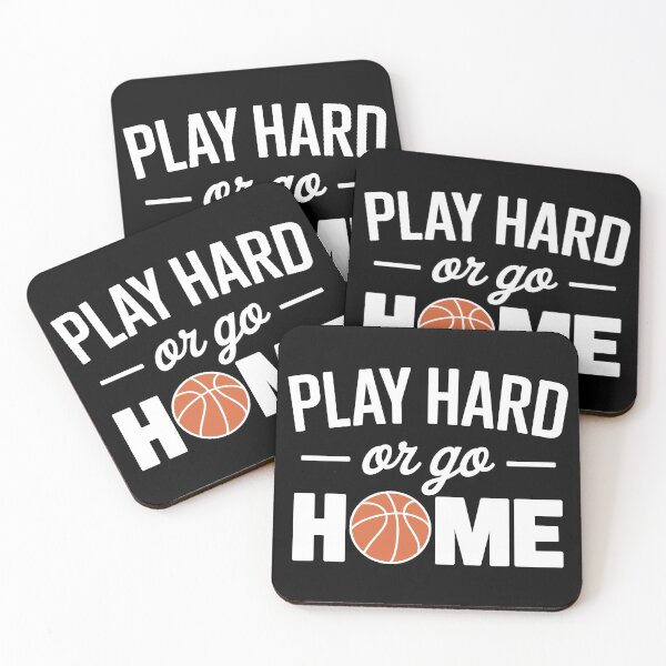 Item preview, Play Hard or Go Home Basketball designed and sold by theartfulaspie.