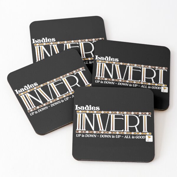 Item preview, Ladies Invert (White Text) designed and sold by ShufflerTrouble.