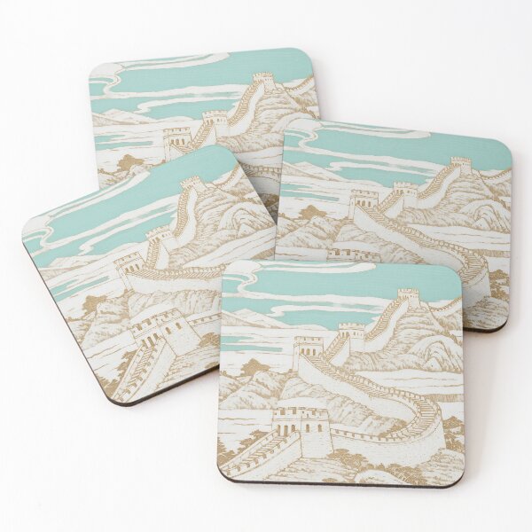 Item preview, Serene Golden Great Wall Artistic Vista designed and sold by zzz888.