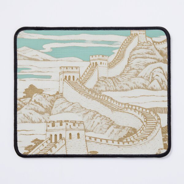 Item preview, Serene Golden Great Wall Artistic Vista designed and sold by zzz888.