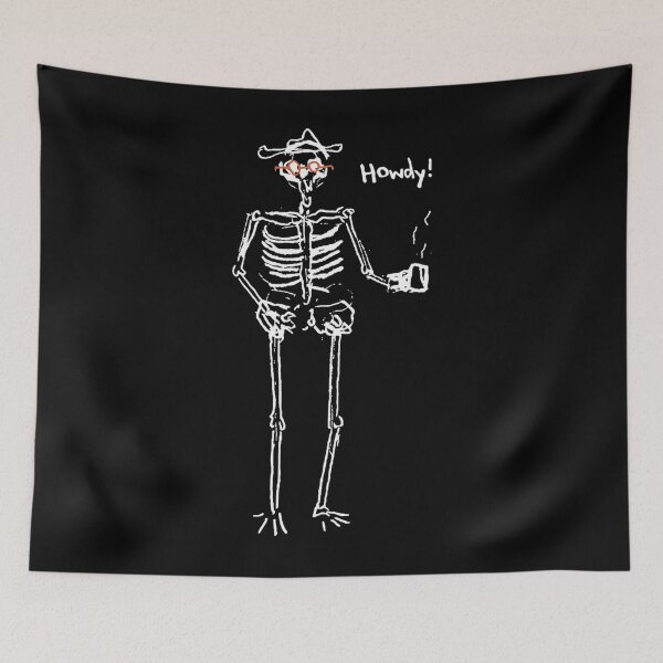 Item preview,  Ryan Trahan Merch Howdy Skeleton designed and sold by Fuloprnabasne.