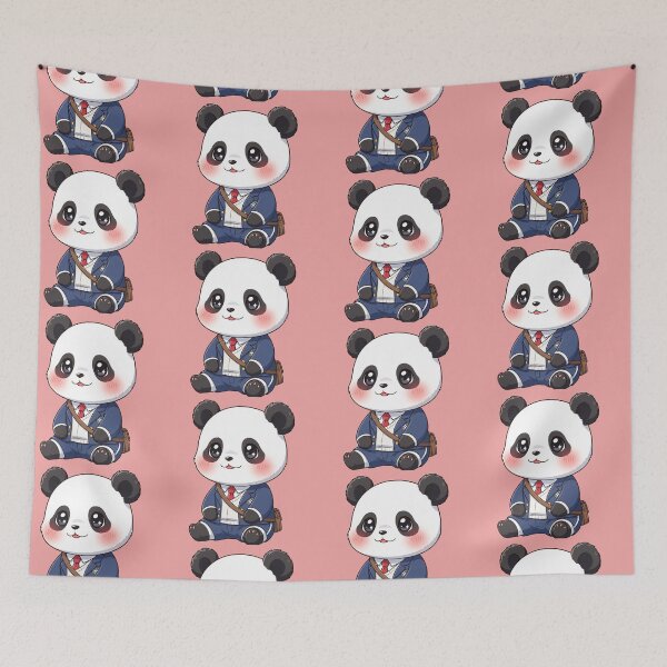 Item preview, The Smart Cub: An Adorable Student Panda Ready for School designed and sold by bvdesignart.