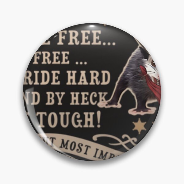 Item preview, Outlaw Code Cowboy Opossum – Funny Western Meme Poster & T-Shirt designed and sold by SugawaraTaikixl.