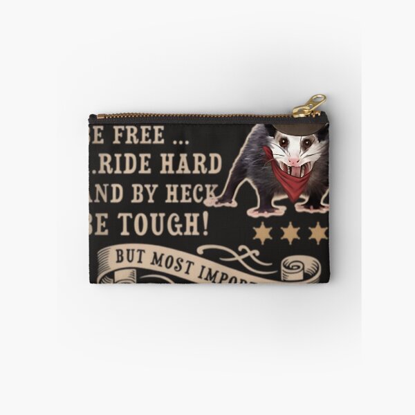 Item preview, Outlaw Code Cowboy Opossum – Funny Western Meme Poster & T-Shirt designed and sold by SugawaraTaikixl.