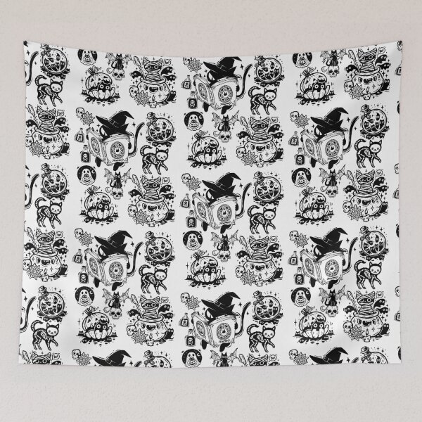 Item preview, Doodle Halloween Cat designed and sold by RebeccaLittlee.