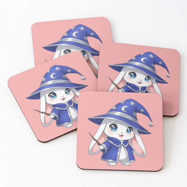 Item preview, The Magical Little Wizard Bunny: An Adorable Rabbit Casting Spells and Enchantment designed and sold by bvdesignart.