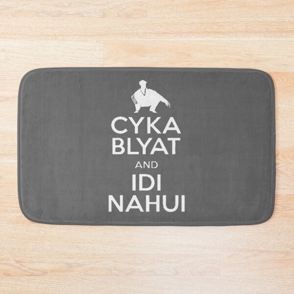 Item preview, Cyak blyat and Idi nahui (1) designed and sold by Mattilyndils.