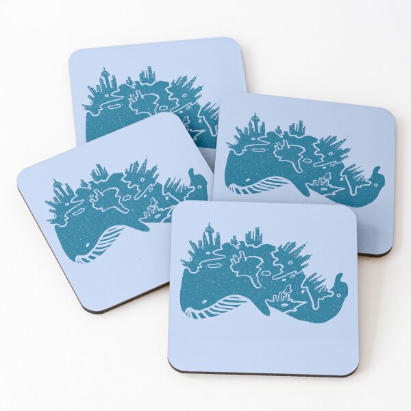 Item preview, Whale city designed and sold by barmalisiRTB.