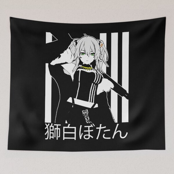 Item preview,  Hololive Shishiro Botan Gun And Stripes designed and sold by RaczaSzervac.