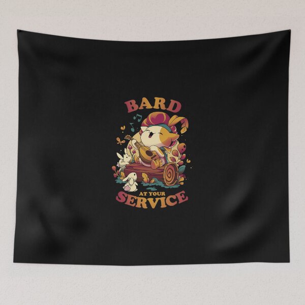 Item preview, Bard'S-Call---Cute-Cat-Gamer designed and sold by lbbobki.