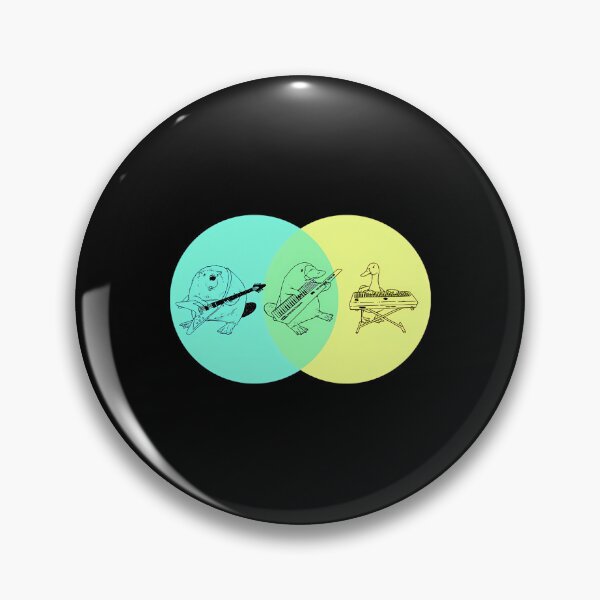 Item preview,  Keytar Platypus Venn Diagram designed and sold by KiaHaverinen.