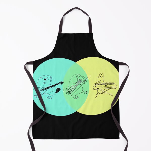 Item preview,  Keytar Platypus Venn Diagram designed and sold by KiaHaverinen.