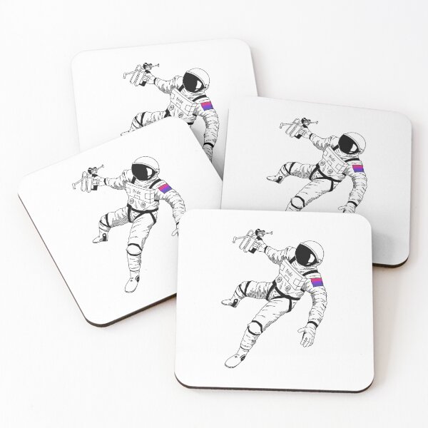 Item preview, Subtle Bisexual Pride Astronaut LGBTQ+ 	 	 designed and sold by bgsqteqm23.