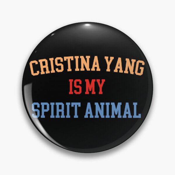 Item preview, Funny Grey’s Anatomy Quote Christina Yang Spirit Animal designed and sold by NediaNujra.