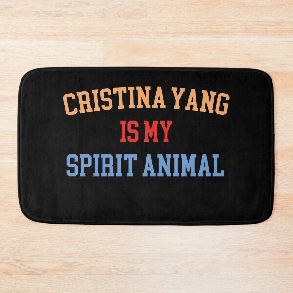 Item preview, Funny Grey’s Anatomy Quote Christina Yang Spirit Animal designed and sold by NediaNujra.