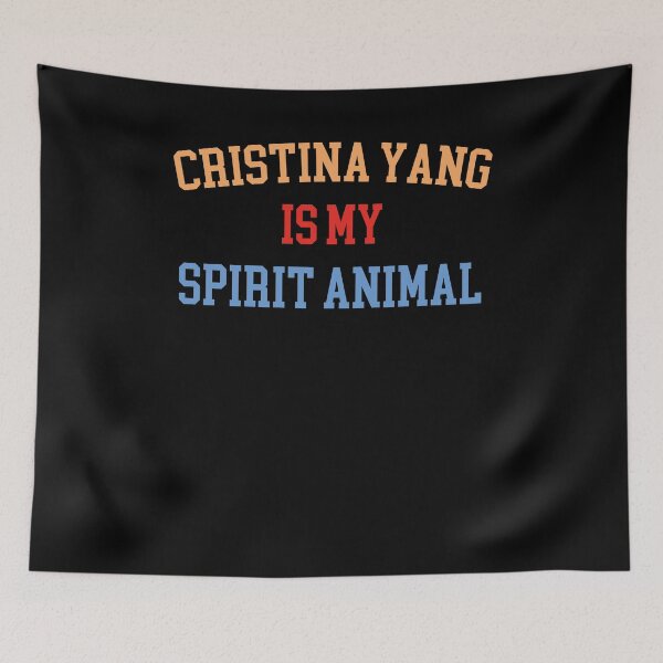 Item preview, Funny Grey’s Anatomy Quote Christina Yang Spirit Animal designed and sold by NediaNujra.