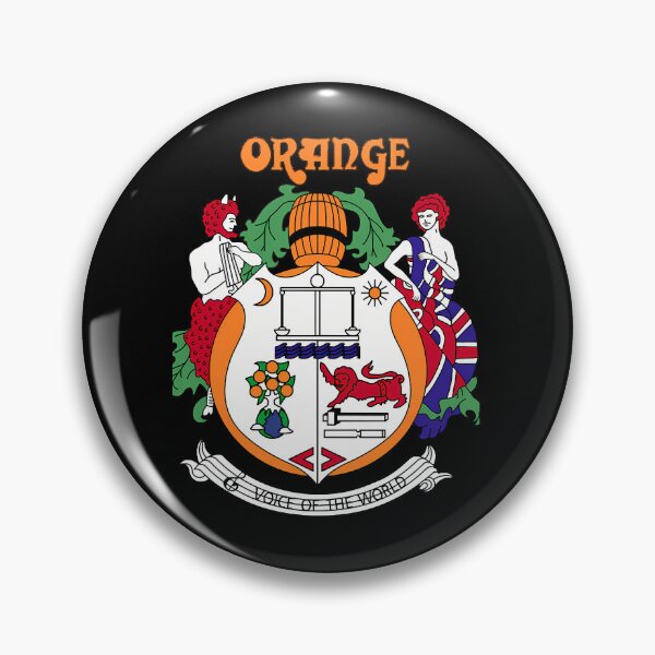 Item preview,  Orange Amps Crest designed and sold by LukasKynsijarvi.