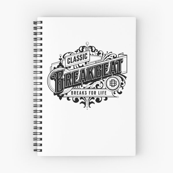 Item preview, BREAKBEAT  - Classic Olde School (Black) designed and sold by Discothreadz.