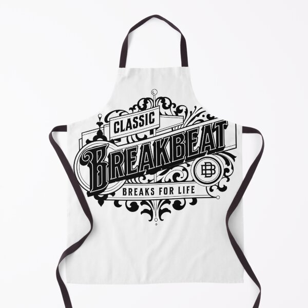Item preview, BREAKBEAT  - Classic Olde School (Black) designed and sold by Discothreadz.
