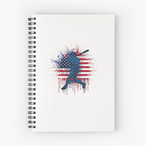 Item preview, American Baseball Drip Patriotic for Boys Ball and Bat Youth designed and sold by facegm.