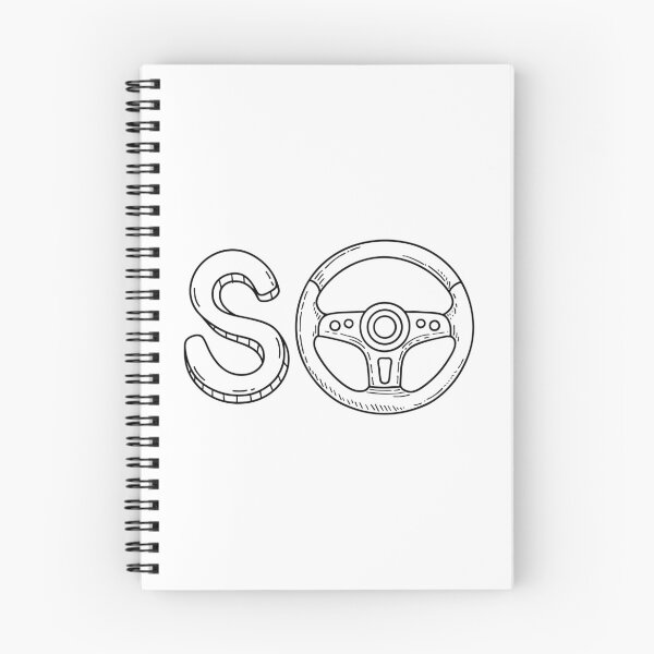 Item preview, An illustration of letter S stand for Steering wheel designed and sold by rasagamastore.