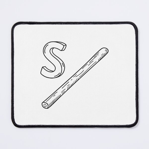Item preview, An illustration of letter S stand for Stick designed and sold by rasagamastore.