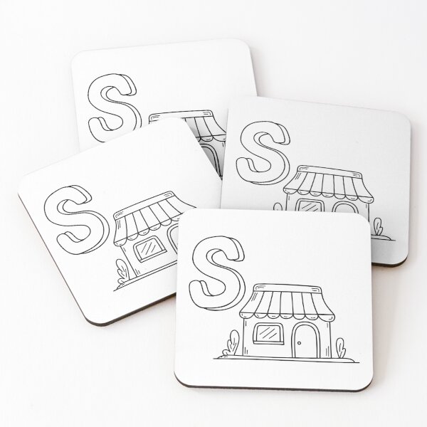 Item preview, An illustration of letter S stand for Store designed and sold by rasagamastore.