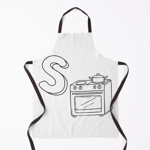 Item preview, An illustration of letter S stand for Stove designed and sold by rasagamastore.