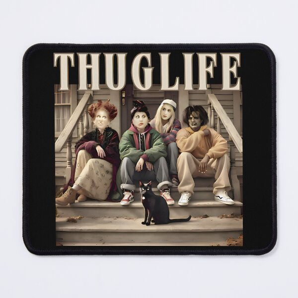 Item preview, Funny Hocus Pocus Thug Life Halloween designed and sold by KINGOFSTICKER.