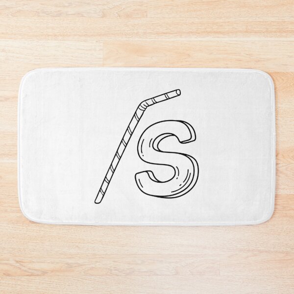Item preview, An illustration of letter S stand for Straw designed and sold by rasagamastore.