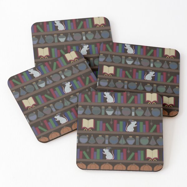 Item preview, Halloween Fall Witchy Bookshelf Seamless Pattern designed and sold by ArtByDreher.