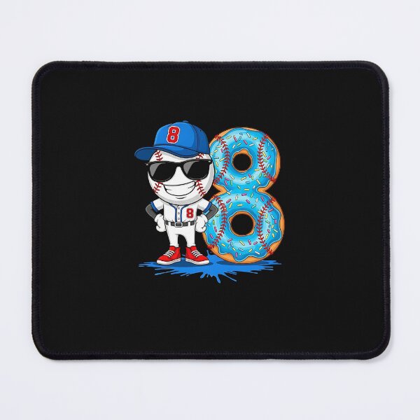 Item preview, Baseball 8 Year Old Ice Cream Drip 8th Birthday designed and sold by facegm.