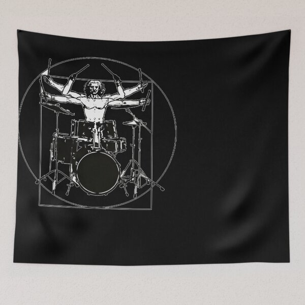Item preview, Vitruvian Drummer designed and sold by SabiPires.