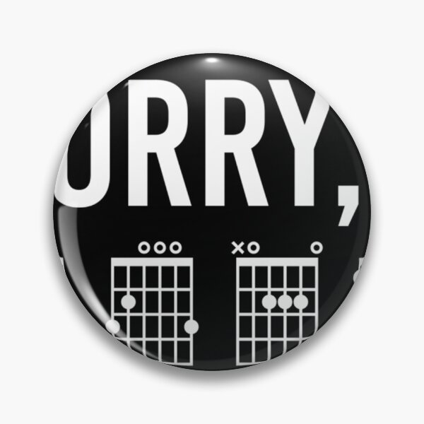 Item preview, Sorry I Dgaf Funny Guitar Chords Hidden Message designed and sold by JanetMcVeigh.