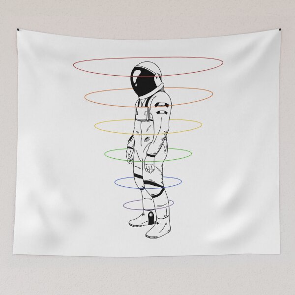 Item preview, Subtle Gay Astronaut LGBTQ+ Pride 	 	 designed and sold by bgsqteqm23.