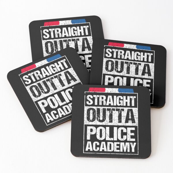 Item preview, straight outta police academy policeman police officer 	 thomas larch transparent	 designed and sold by gxjilvwf92.