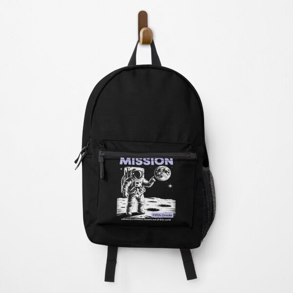 Item preview, Fifth Grade Back To School Space Rocket Astronaut designed and sold by Jadiantukora.