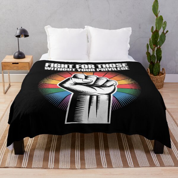 Item preview, Fight For Those Without Your Privilege Civil Rights LGBTQ designed and sold by Jadiantukora.