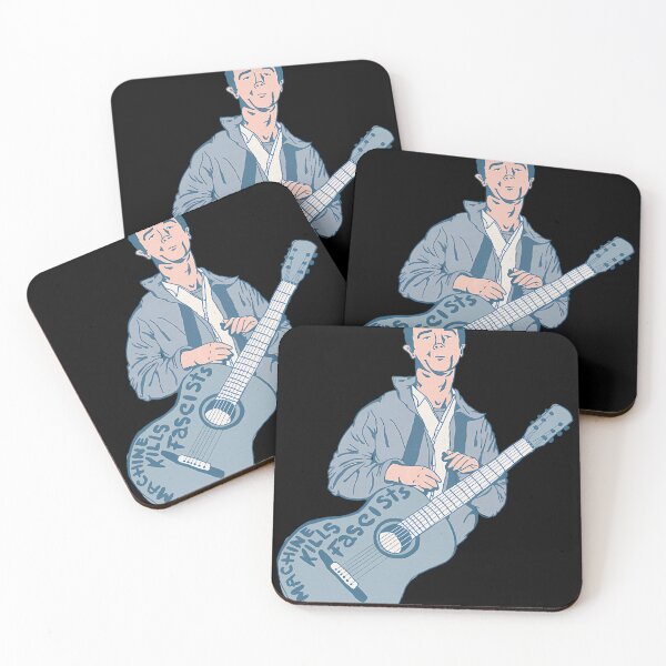 Item preview, Woody Guthrie - This Machine Kills Fascists designed and sold by SabiPires.